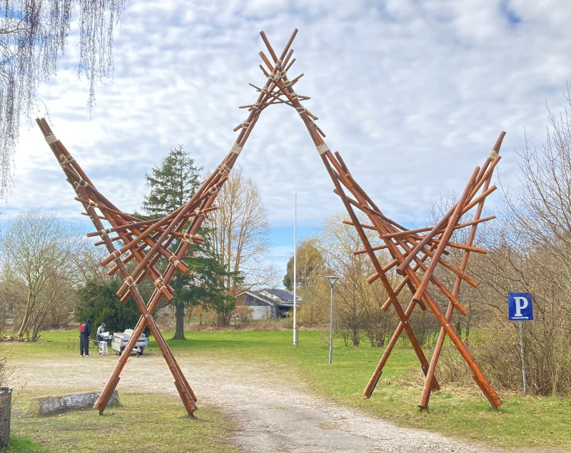 Geometrisk indgangsportal af Nordlys Gruppe